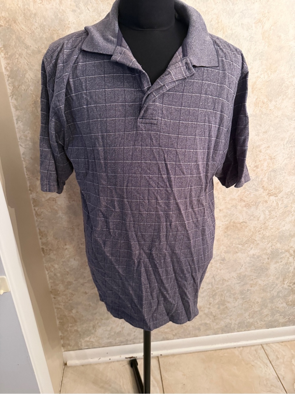 Hagger black label Men's grey Polo Shirt